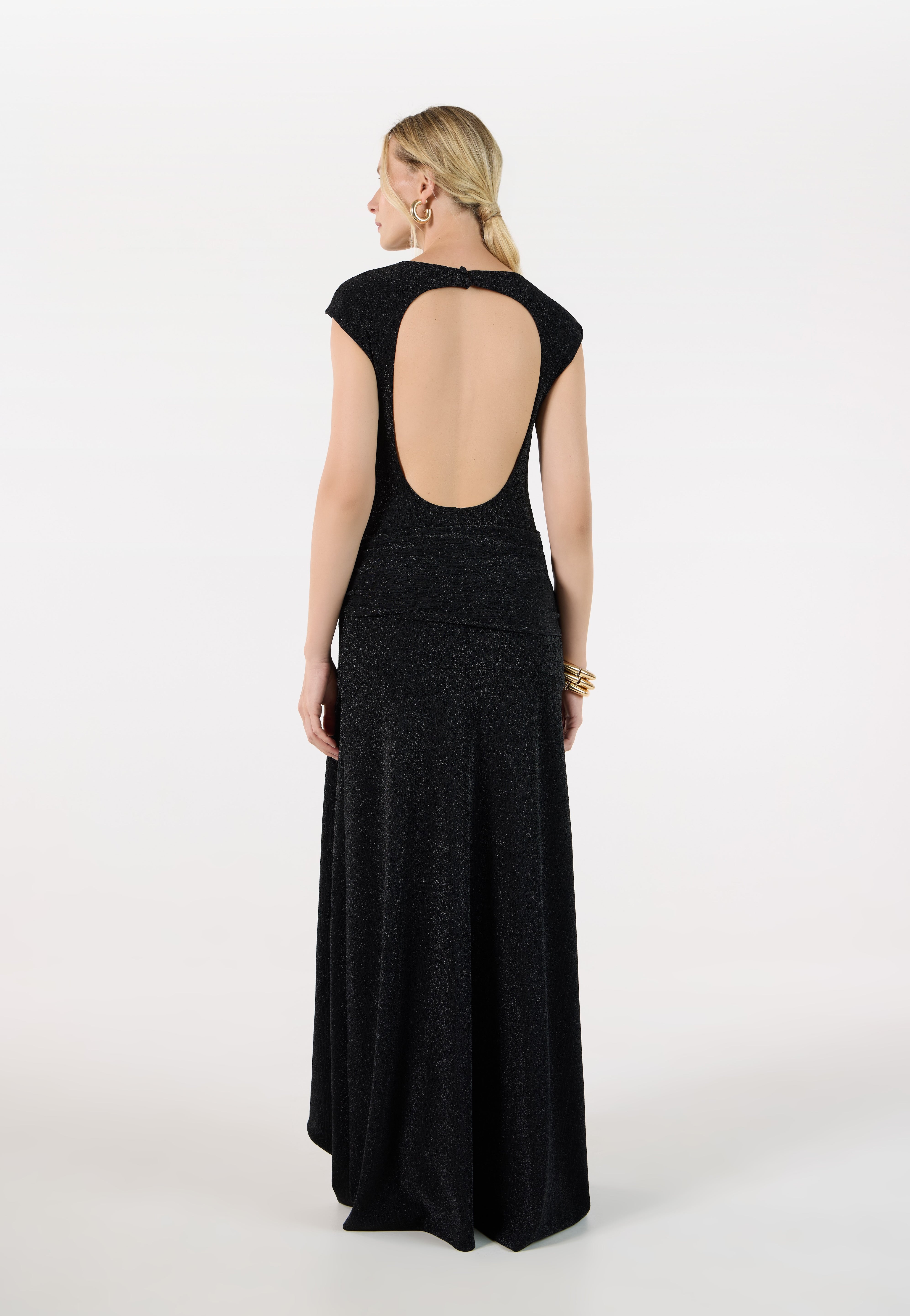 TD Black Long Dress