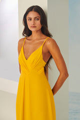 TD Yellow Long Dress