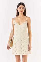 SK Off-White Short Dress