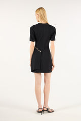 SK Black Short Dress