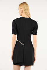 SK Black Short Dress