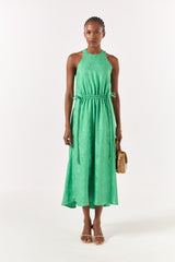 SK Green Midi Dress