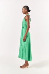 SK Green Midi Dress