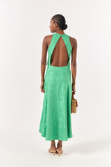 SK Green Midi Dress