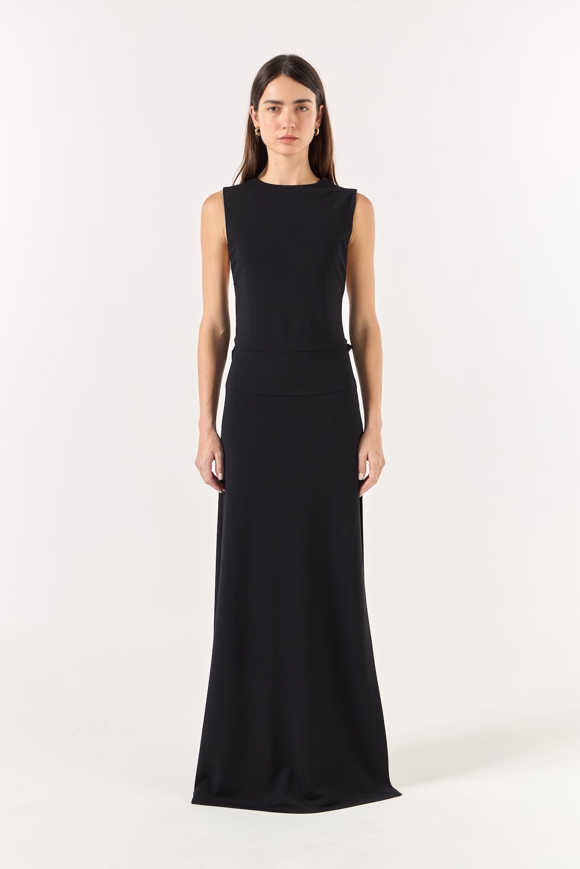 SK Black Long Dress