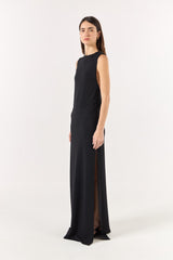 SK Black Long Dress