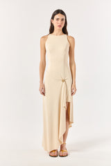 SK Off-white Midi Dress