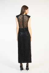 SK Black Midi Dress Sleeveless