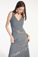 SK Grey Midi Dress