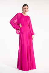 SK Pink Long Dress