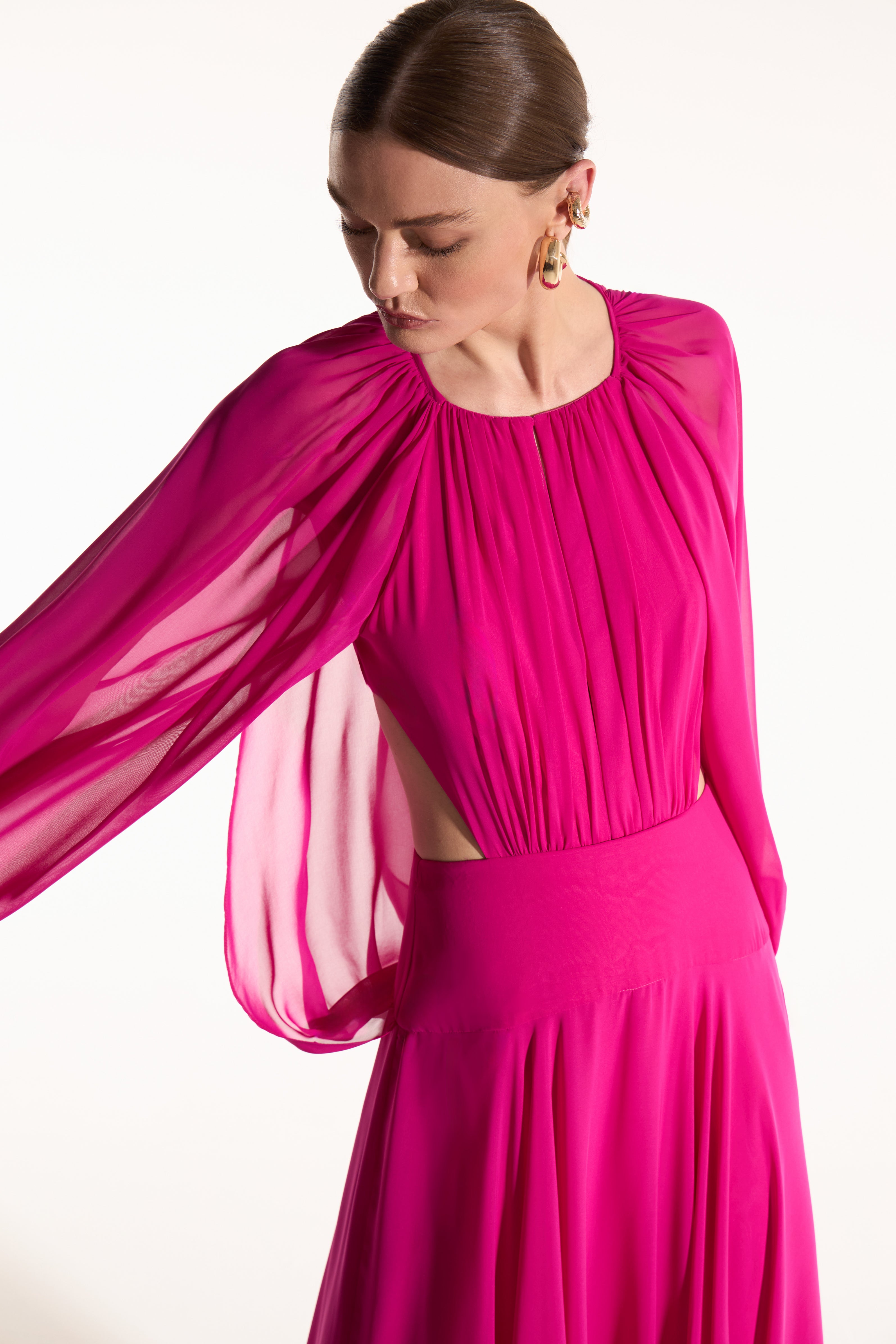 SK Pink Long Dress