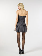 SK Grey Balloon Dress