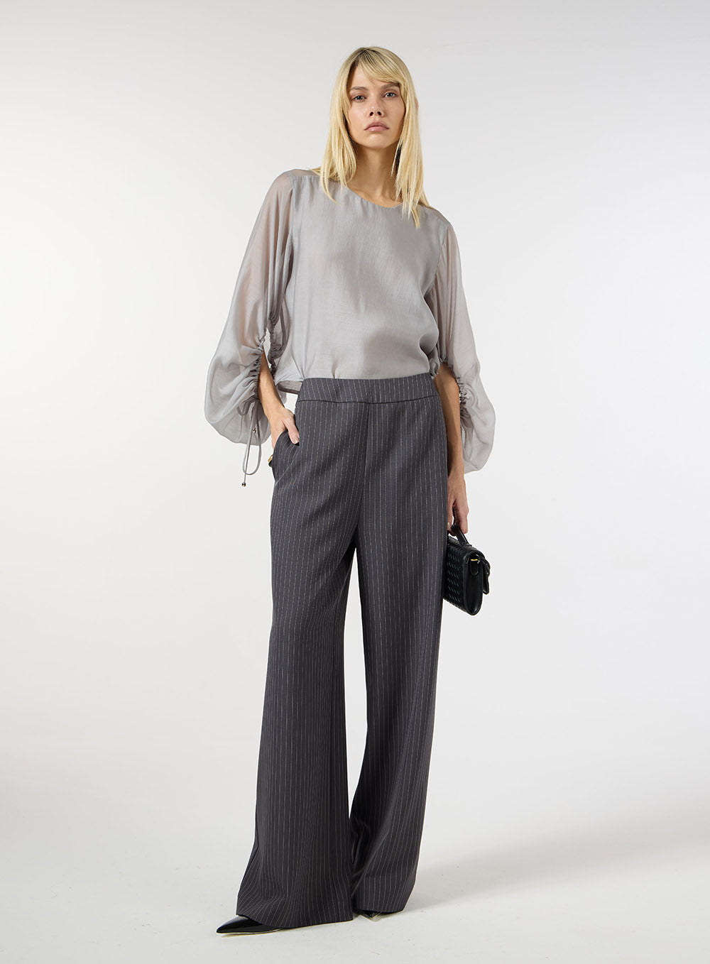 SK Grey Blouse