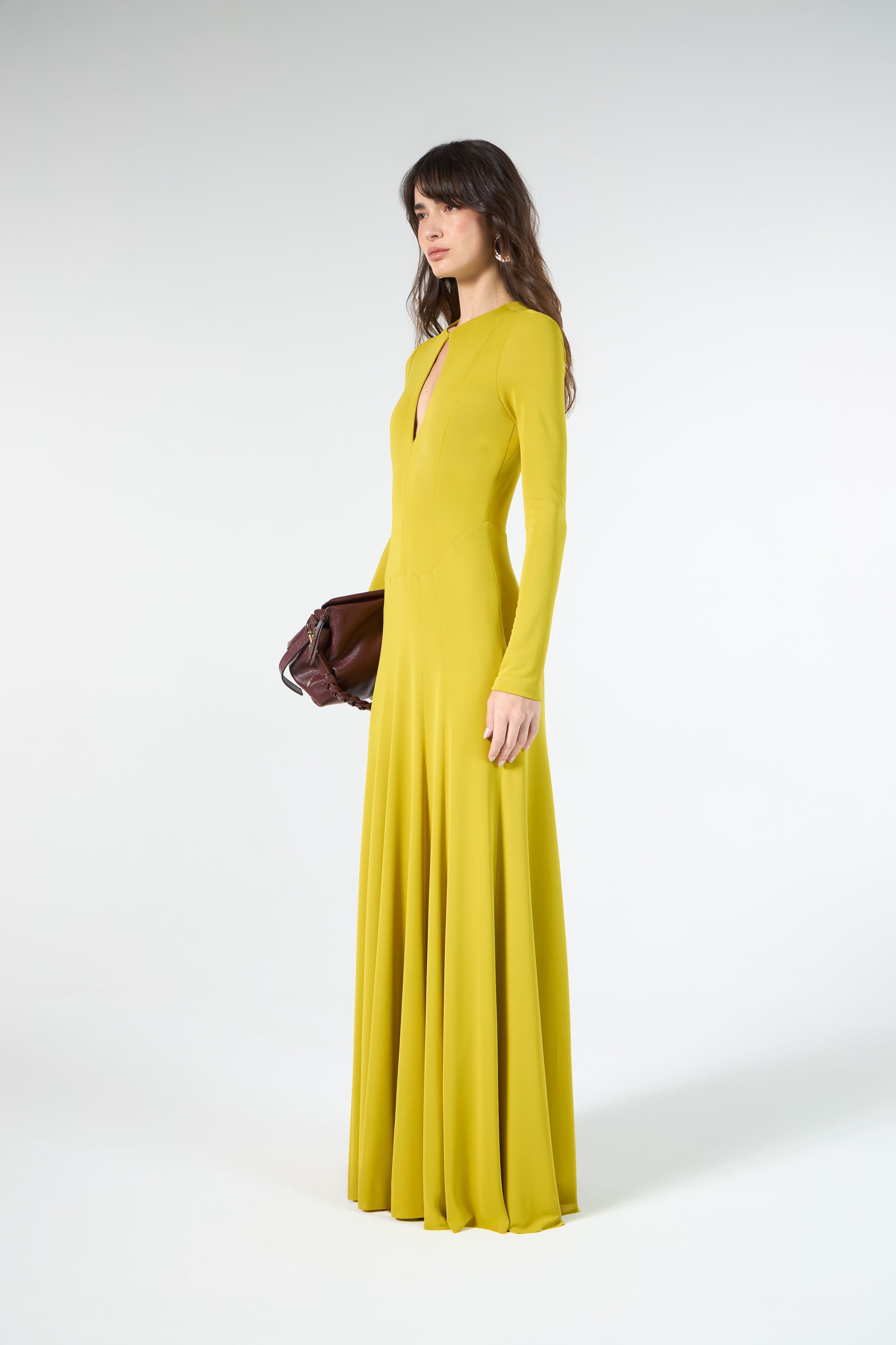 SK Long Yellow Dress