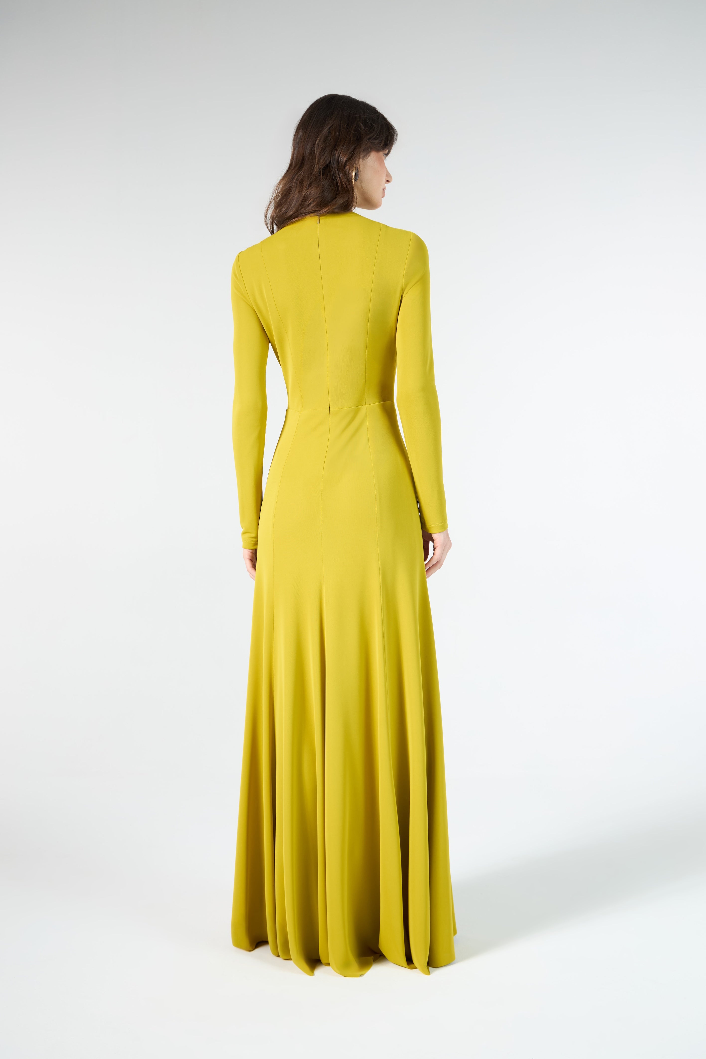 SK Long Yellow Dress