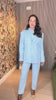 TD Blue Blazer And Pants Set