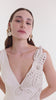 SK Midi Off- White Dress