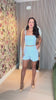 TD Blue Skort and Blouse Set