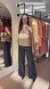 Collab Forum + TD Beige Mist Blouse