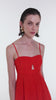 Vestido longo laranja TD